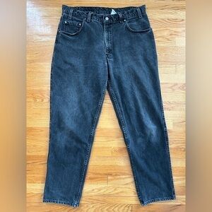 Vintage 1993 Levi’s 545 Orange Tab Loose Fit Black Denim 38x32